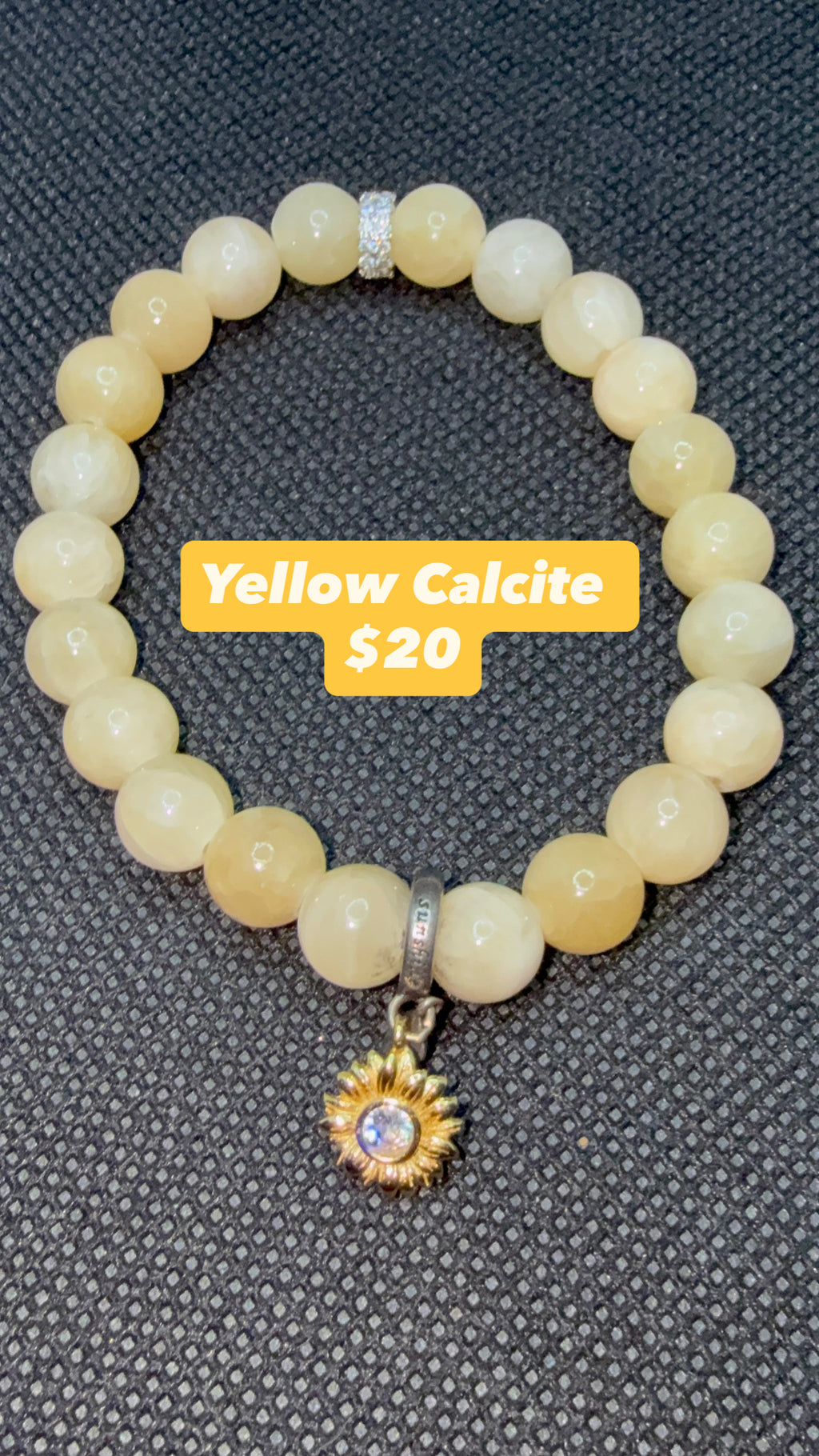 Yellow Calcite Bracelet