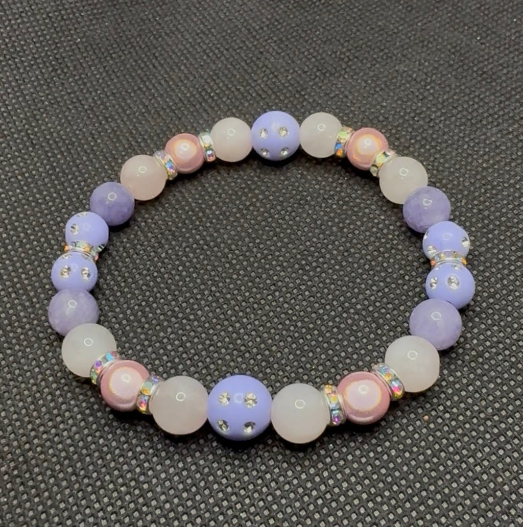 Lavender Rose Bracelet