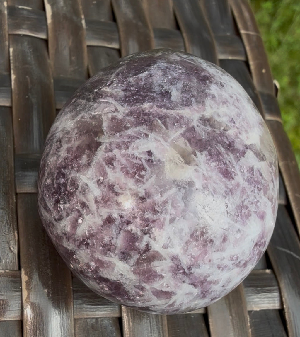Lepidolite~Spirit Clear Quartz