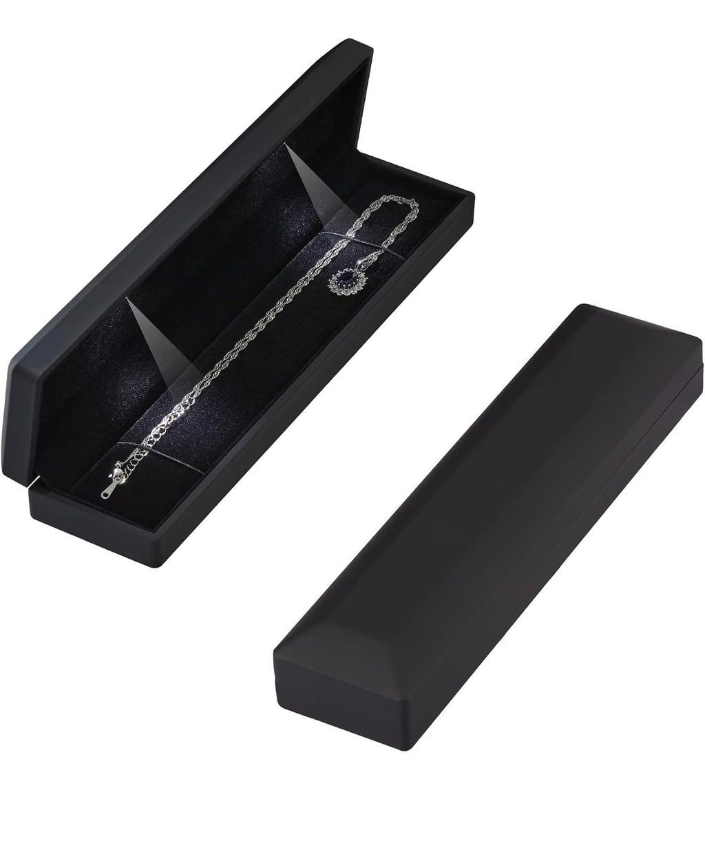 LED Necklace Jewelry Box