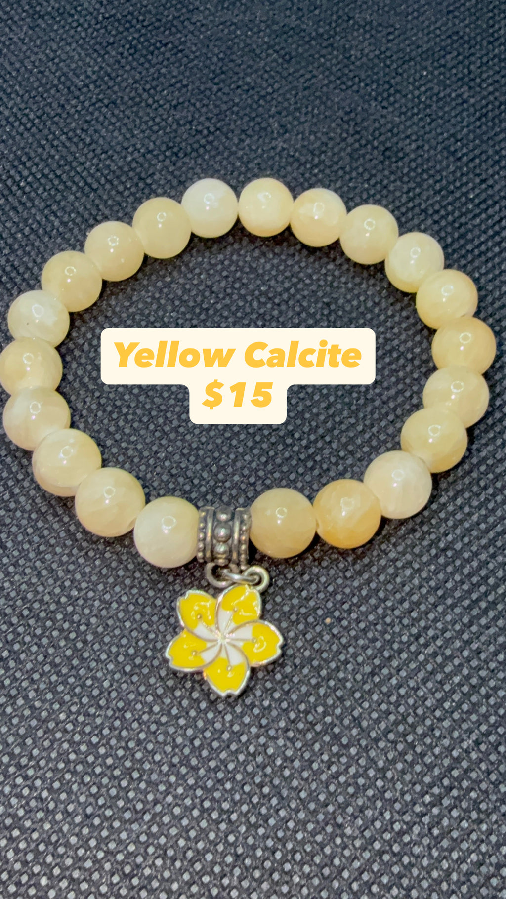 Yellow Calcite Bracelet