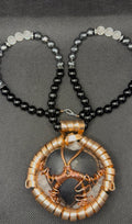 Tourmaline~Obsidian~Hematite~Clear Quartz