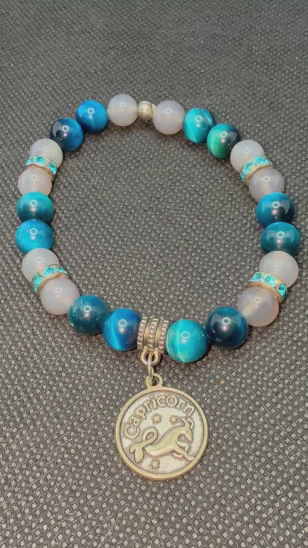 Milky Tiger’s Eye Capricorn Bracelet