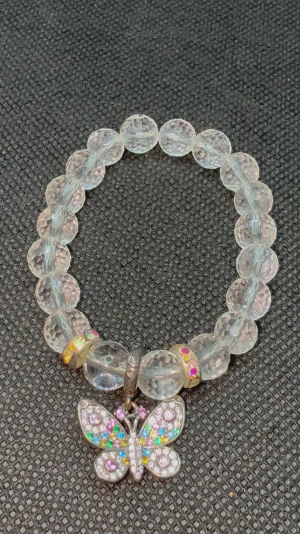 Fire & Ice Butterfly Bracelet