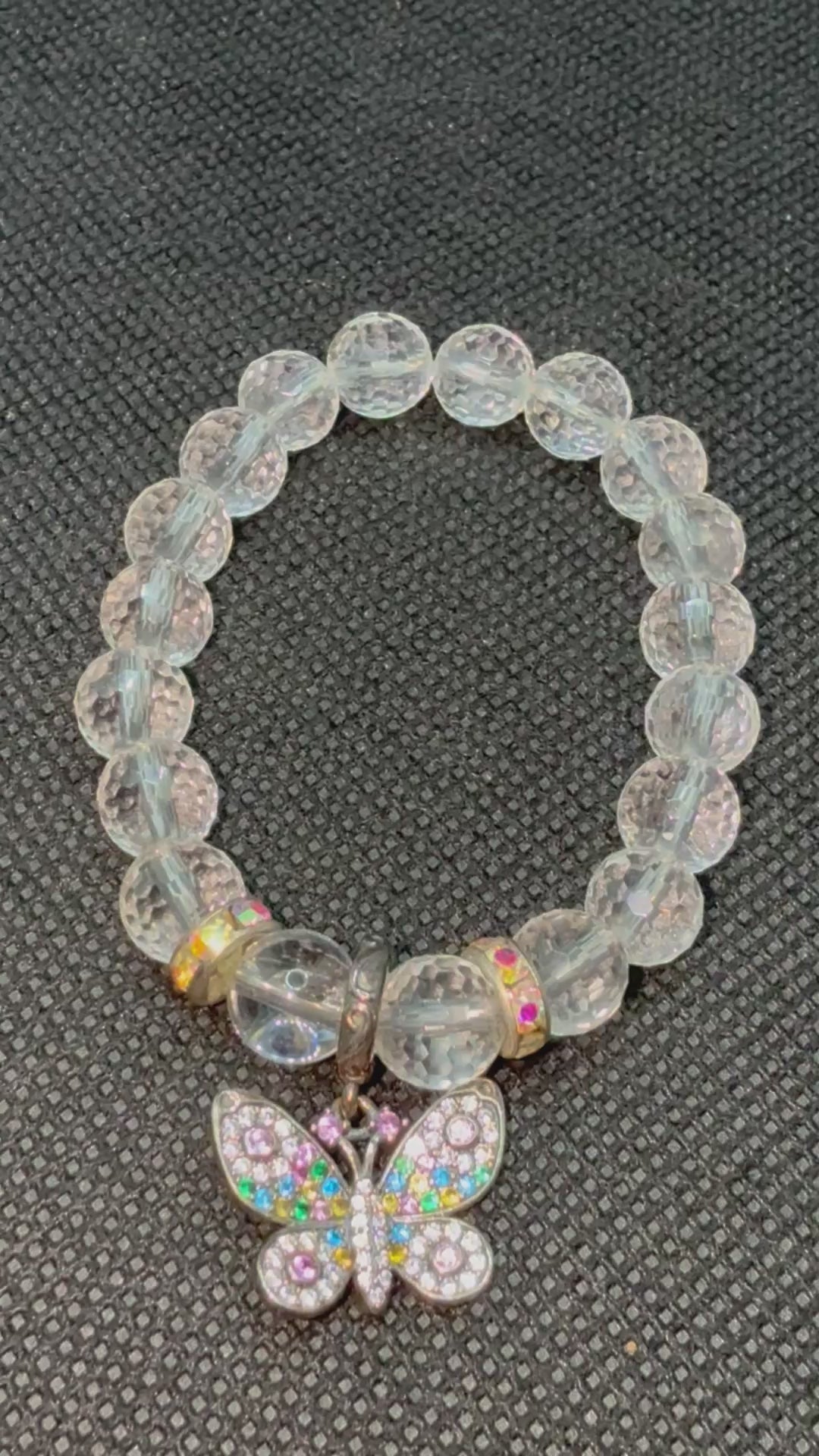 Fire & Ice Butterfly Bracelet