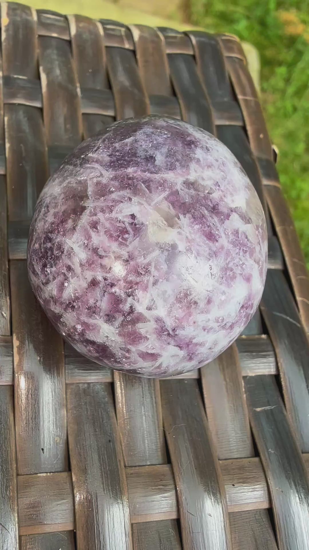 Lepidolite~Spirit Clear Quartz