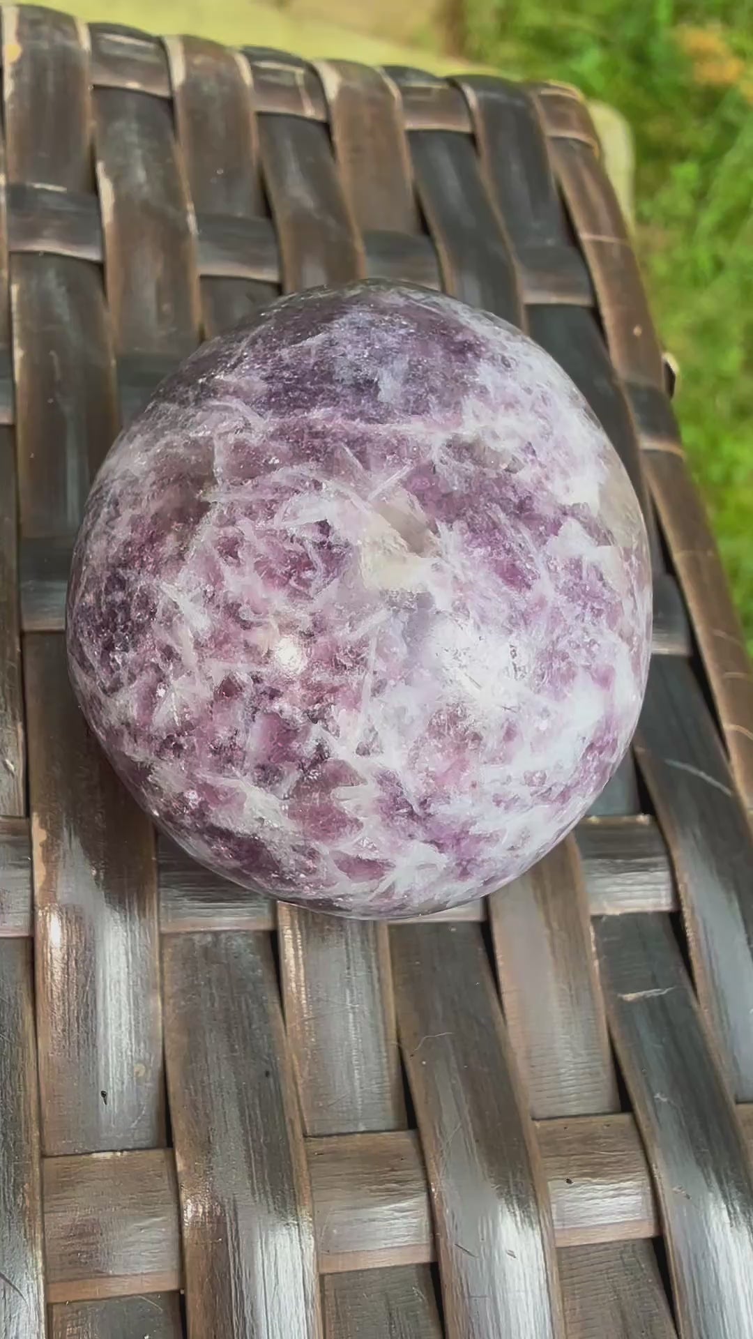 Lepidolite~Spirit Clear Quartz